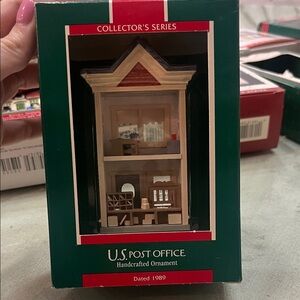1989 U.S. Post Office Handcrafted Ornament